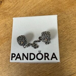 Pandora Floral Silver and Gold Safety chain